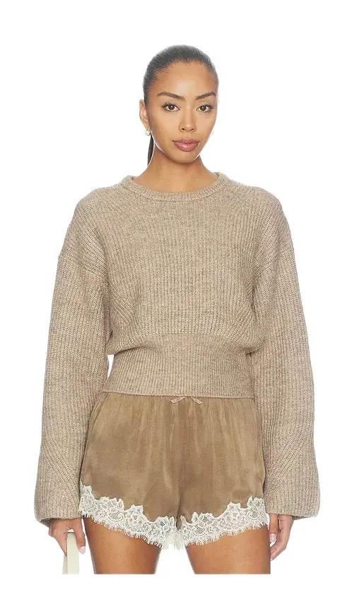 GOOD AMERICAN The Chunky Knit Sweater