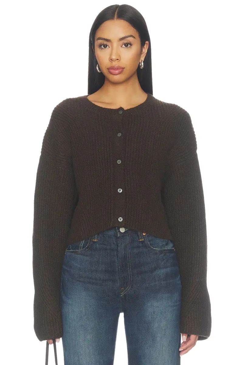 The Shrunken Cable Cardigan The Shrunken Cable Cardigan