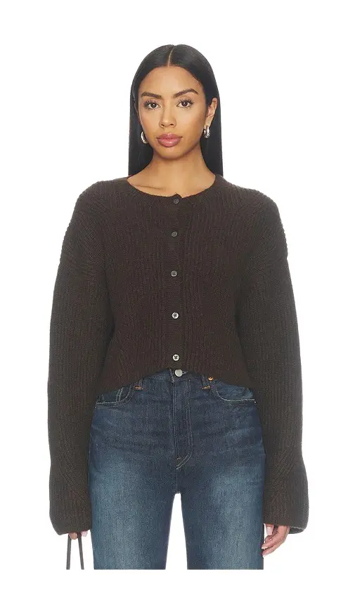 The Shrunken Cable Cardigan The Shrunken Cable Cardigan