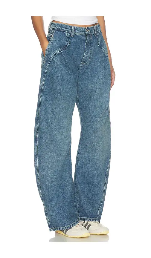 Free People x We The Free Golden Hour Low Rise Trouser | Thumbnail 2 Free People x We The Free Golden Hour Low Rise Trouser | Thumbnail 2