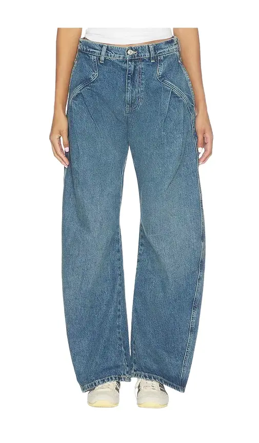 Free People x We The Free Golden Hour Low Rise Trouser