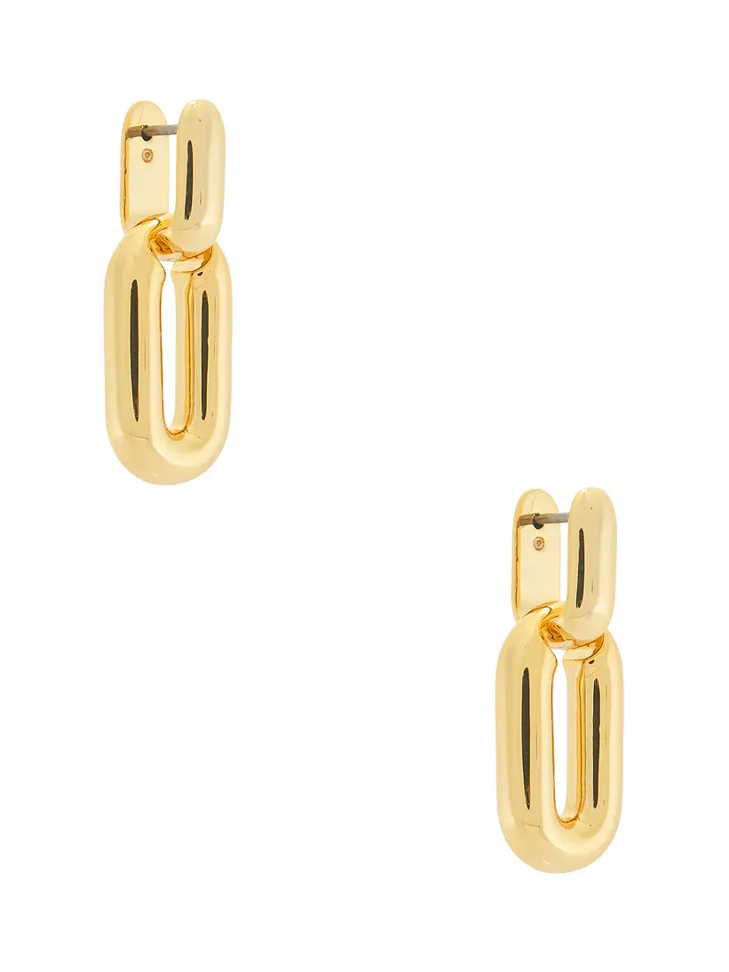 Puffy Detachable Link Earrings Puffy Detachable Link Earrings