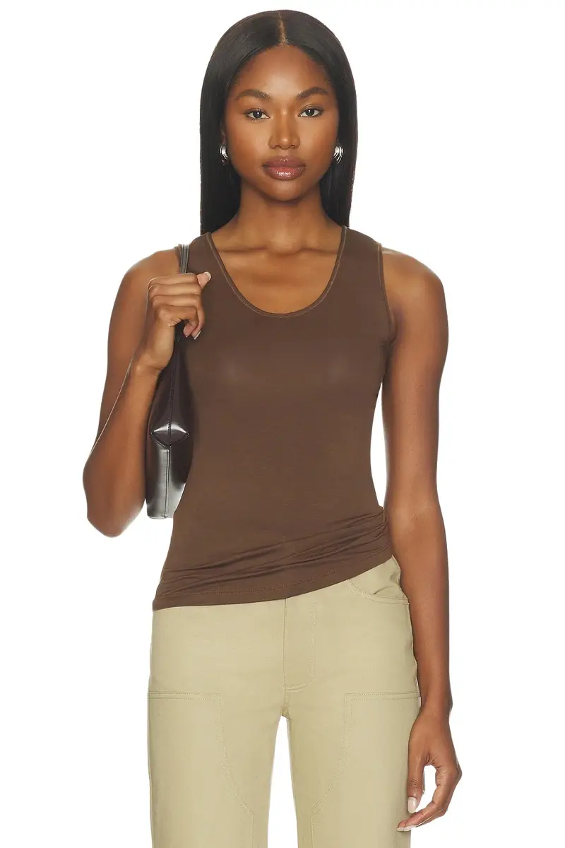 Scoop Neck Tank Top