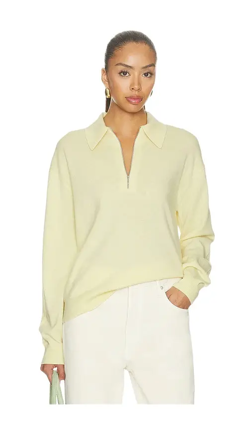 The Cashmere Zip Polo The Cashmere Zip Polo