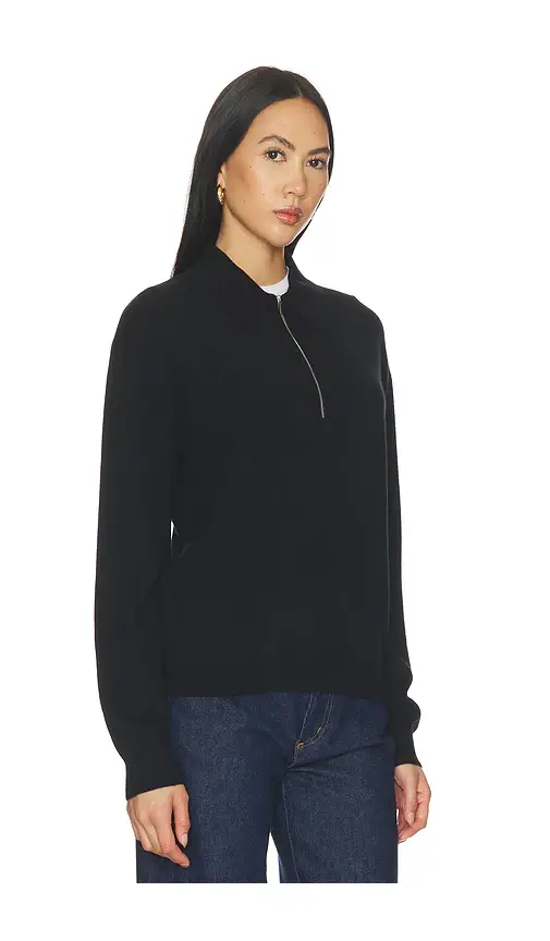 Sold Out NYC The Cashmere Zip Polo | Thumbnail 2 Sold Out NYC The Cashmere Zip Polo | Thumbnail 2