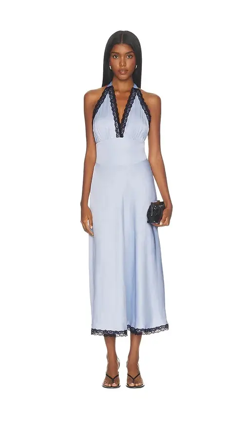 WeWoreWhat Halter Midi Dress