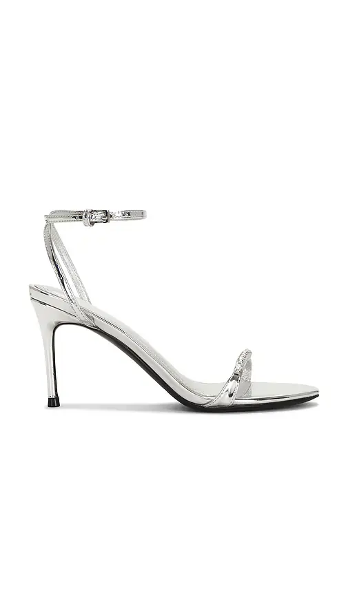 Black Suede Studio Iness 80 Sandal