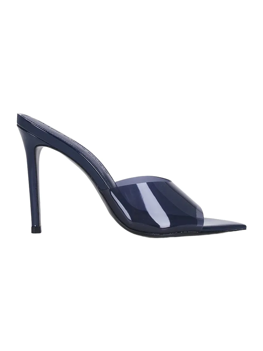 Black Suede Studio Bella Mule