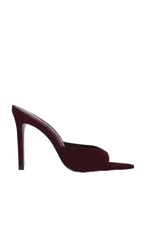 Black Suede Studio Brea Mule