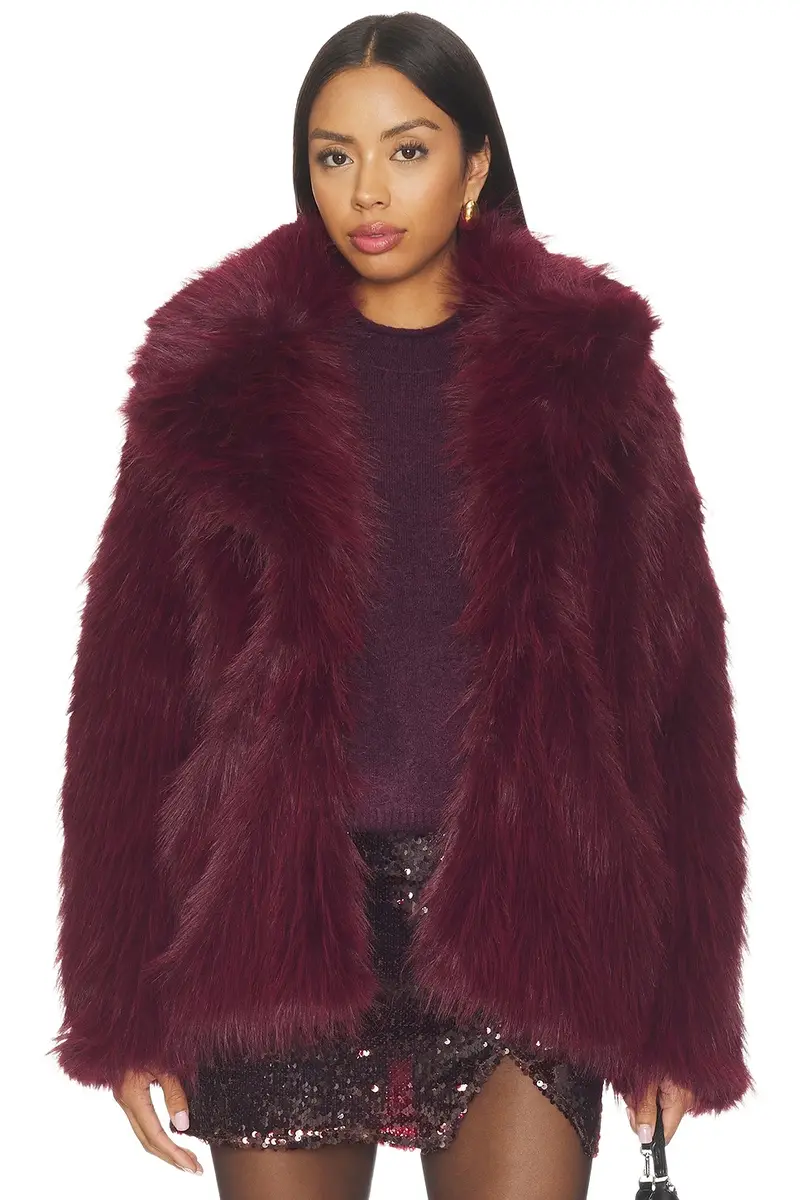Salt Lake Faux Fur Coat