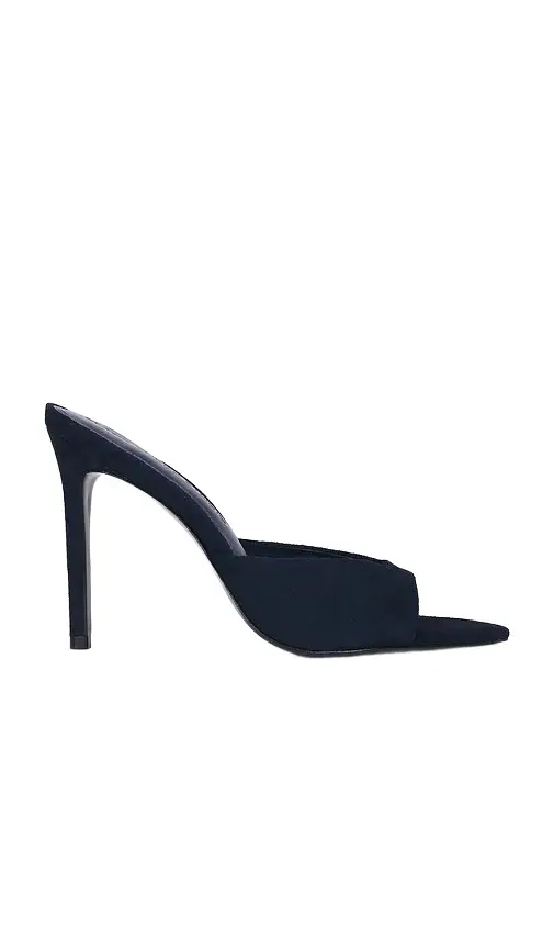 Black Suede Studio Brea Mule