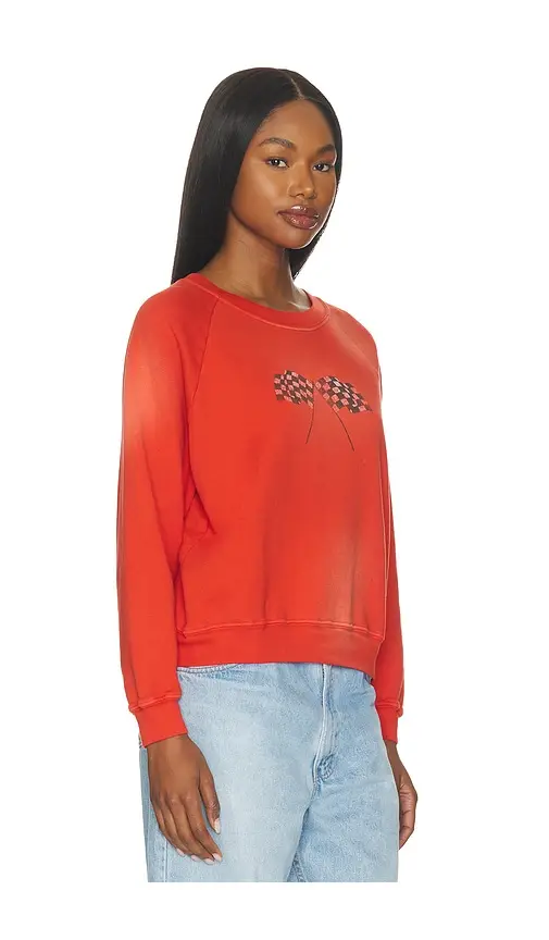 DAYDREAMER Ready Set Go Shrunken Raglan Sweatshirt | Thumbnail 2
