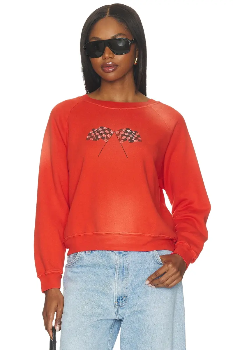 Ready Set Go Shrunken Raglan Sweatshirt