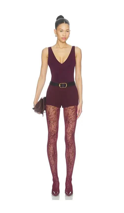 Swedish Stockings Rosa Lace Tights | Thumbnail 2 Swedish Stockings Rosa Lace Tights | Thumbnail 2