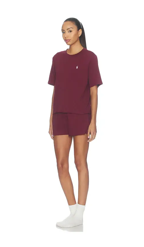 Polo Ralph Lauren Intimates Sleep Terry Short Sleeve & Short Set | Thumbnail 2 Polo Ralph Lauren Intimates Sleep Terry Short Sleeve & Short Set | Thumbnail 2