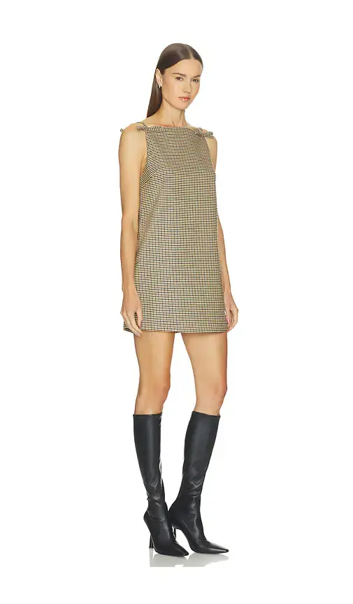 SANS FAFF Check Gigi Mini Dress | Thumbnail 2