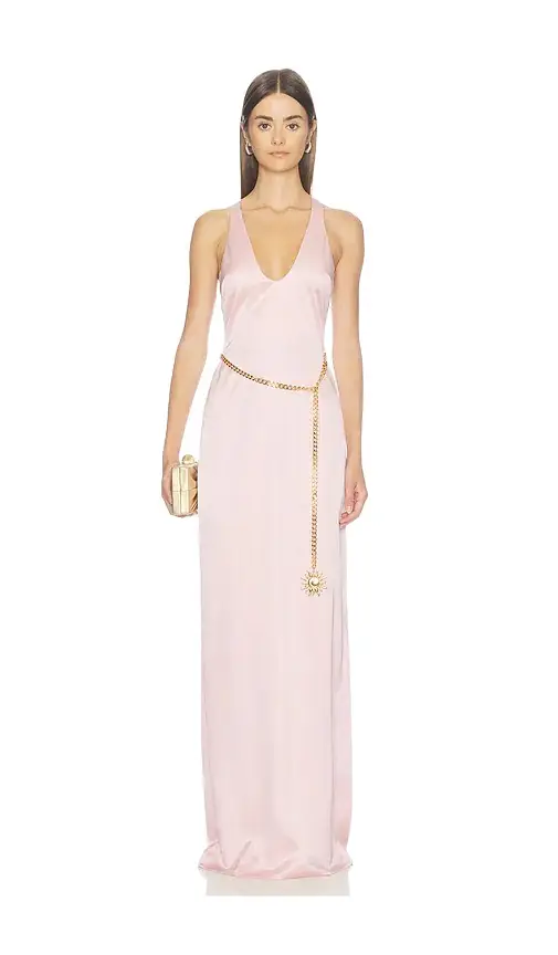 Celeste Belt Detail Gown Celeste Belt Detail Gown