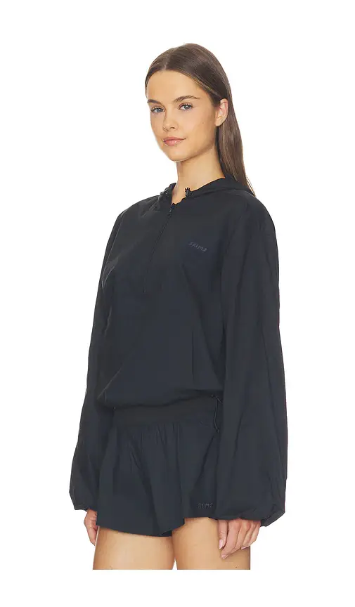 Skims Woven Cotton Half Zip Jacket | Thumbnail 2 Skims Woven Cotton Half Zip Jacket | Thumbnail 2