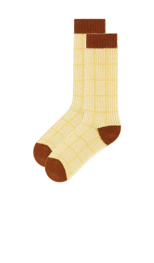 Guest In Residence The Checker Soft Sock | Thumbnail 2 Guest In Residence The Checker Soft Sock | Thumbnail 2