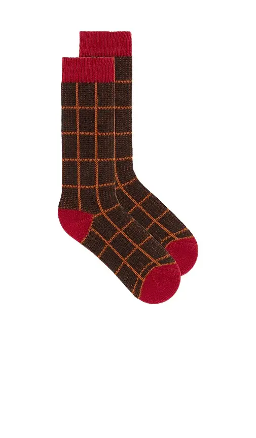 Guest In Residence The Checker Soft Sock