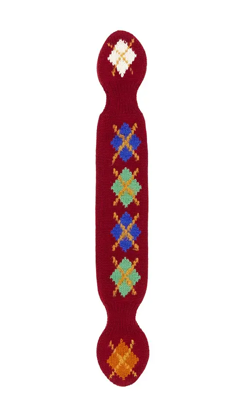 Guest In Residence Argyle Bowtie Scarf | Thumbnail 2 Guest In Residence Argyle Bowtie Scarf | Thumbnail 2