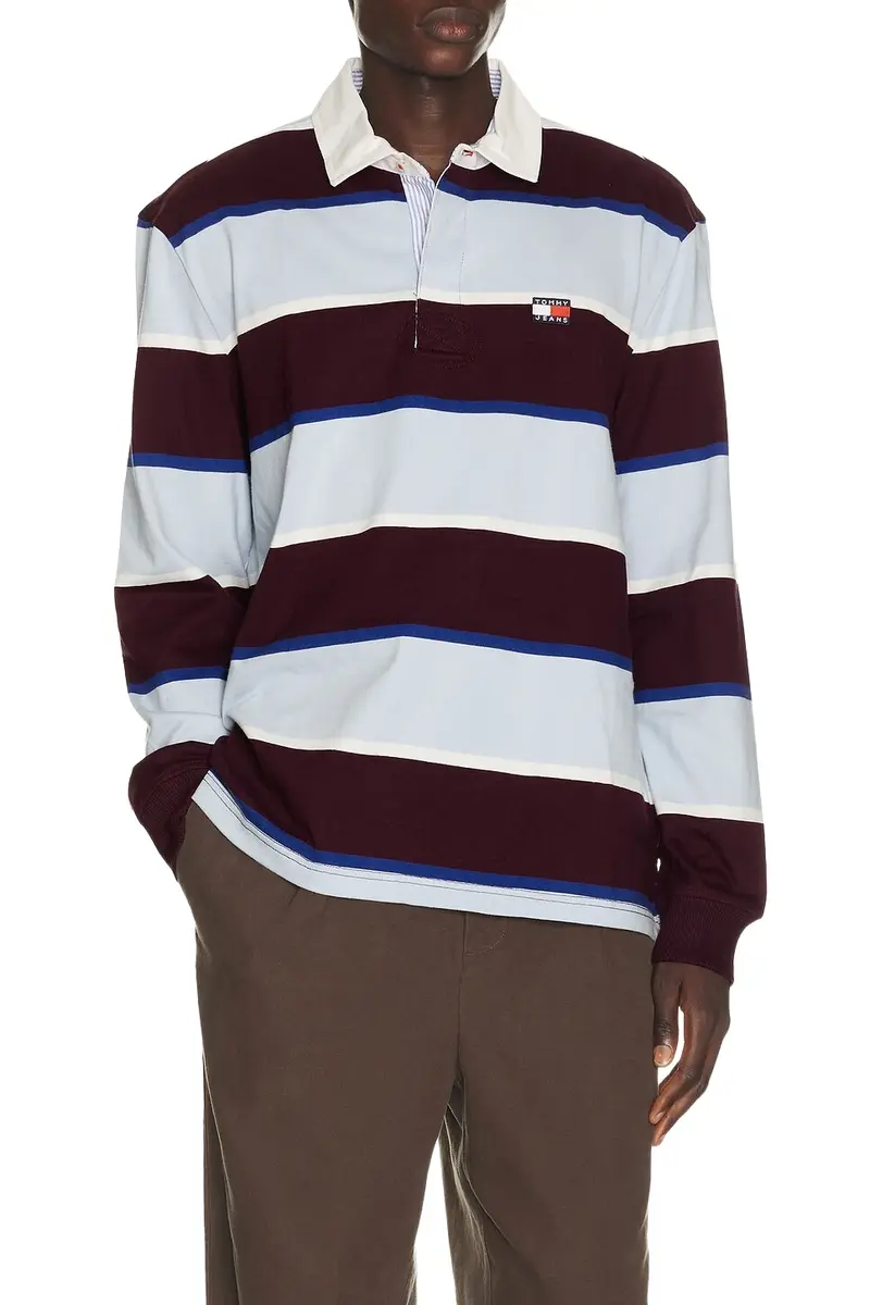 Tommy Jeans Striped Rugby