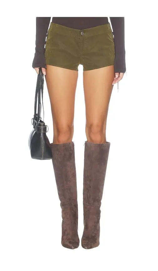 Free People Sun Siren Suede Mirco Short
