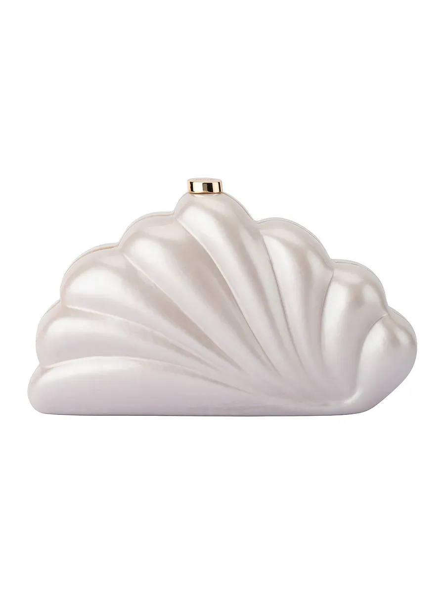 olga berg Millie Acrylic Clutch