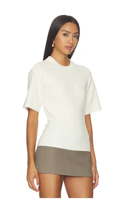 EAVES Shuri Knit Tee | Thumbnail 2 EAVES Shuri Knit Tee | Thumbnail 2
