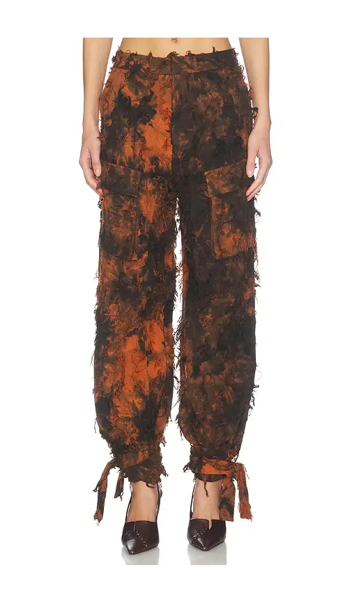 Kim Shui Burnt Orange Pant | Thumbnail 2 Kim Shui Burnt Orange Pant | Thumbnail 2