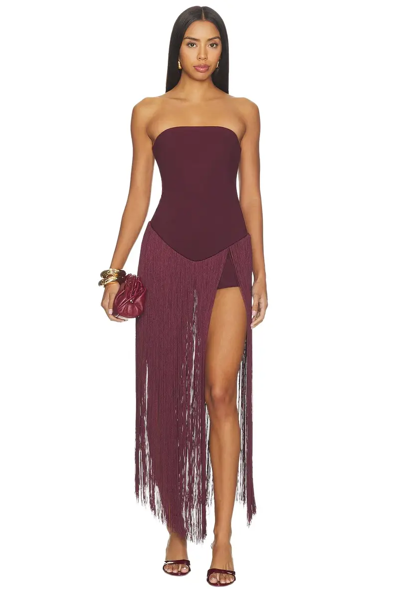 superdown Tea Fringe Romper