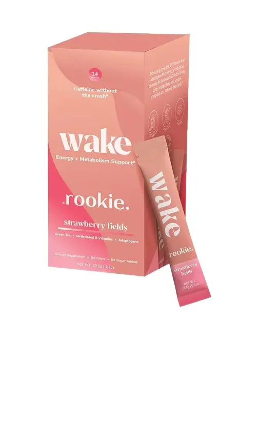 Rookie Wellness Wake Energy + Metabolism Support