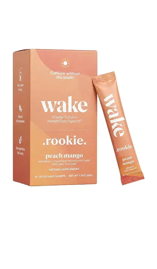 Rookie Wellness Wake Energy + Metabolism Support