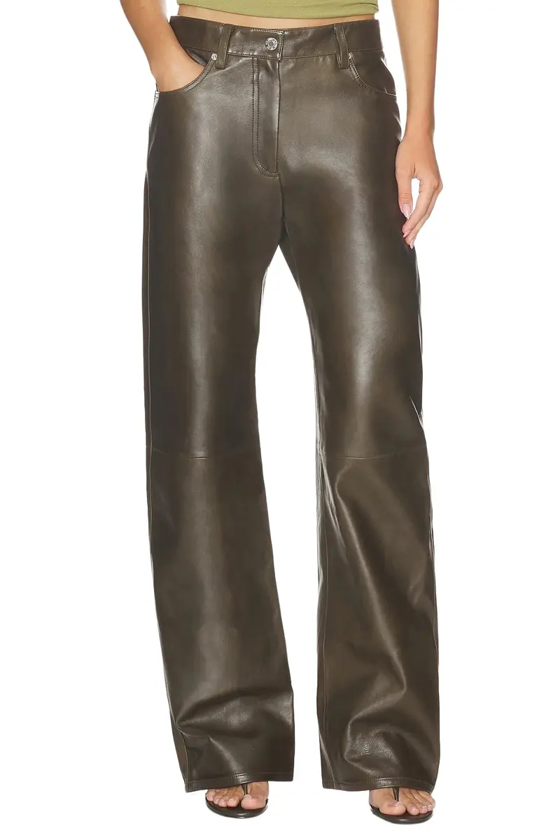 Leather Bootcut Pant Leather Bootcut Pant