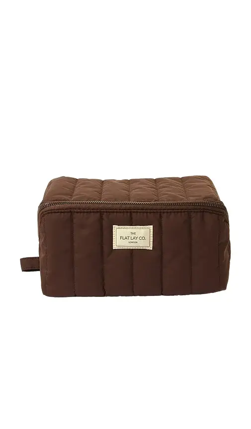 Flat Lay London Marshmallow Flat Lay Makeup Box Bag