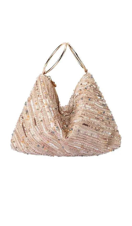 olga berg Dion Ring Handle Bag
