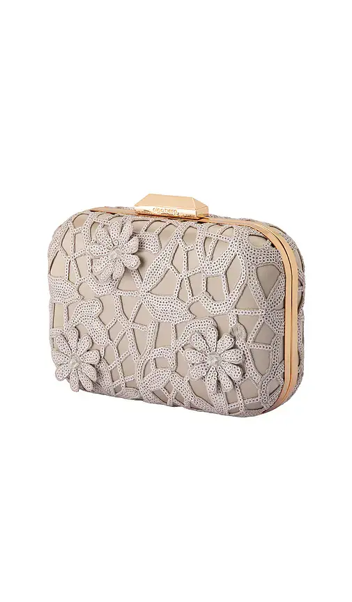olga berg Elena Appliqued Clutch | Thumbnail 2