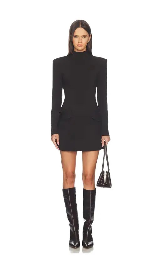 Bardot Lizet Long Sleeve Mini Dress
