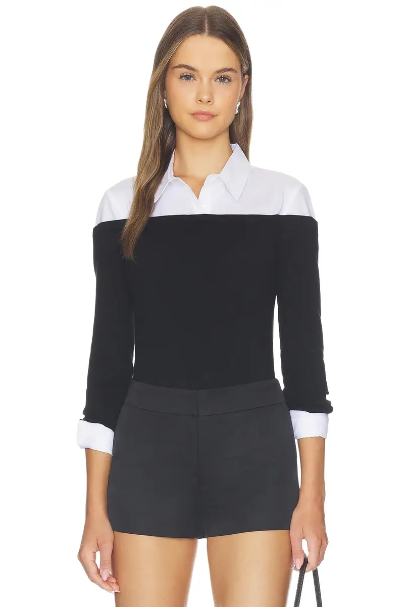 Mathilde Pupplin Cuff Collared Polo Mathilde Pupplin Cuff Collared Polo
