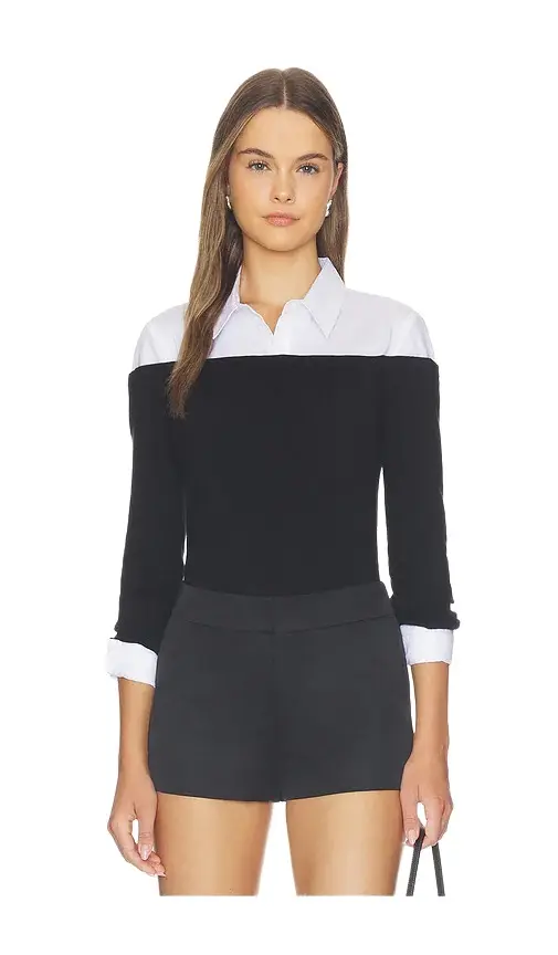 Mathilde Pupplin Cuff Collared Polo Mathilde Pupplin Cuff Collared Polo