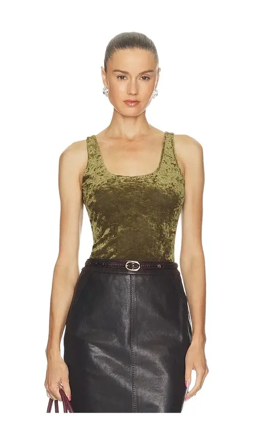 Kalea Scoop Neck Tank Bodysuit Kalea Scoop Neck Tank Bodysuit