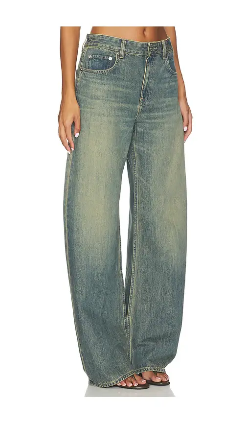 Helmut Lang Relaxed Bootcut Leg | Thumbnail 2