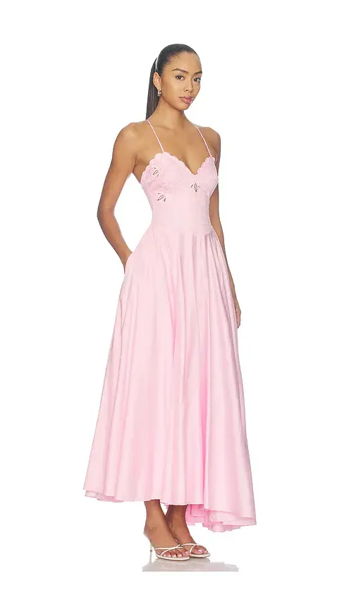 PatBo Tricoline Lotus Maxi Dress | Thumbnail 2