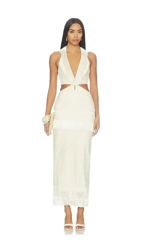 Ayla Fringe Long Dress Ayla Fringe Long Dress
