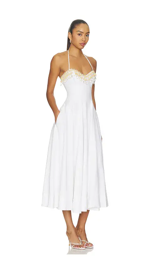 PatBo Meadow Linen Midi Dress | Thumbnail 2 PatBo Meadow Linen Midi Dress | Thumbnail 2