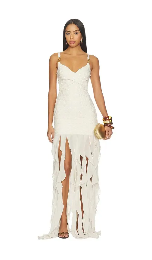 Golden Knit Long Dress Golden Knit Long Dress