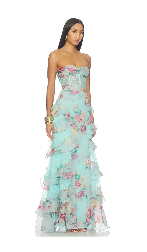 PatBo Flora Mist Long Dress | Thumbnail 2 PatBo Flora Mist Long Dress | Thumbnail 2