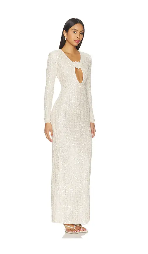 PatBo Lara Crochet Plunge Maxi Dress | Thumbnail 2 PatBo Lara Crochet Plunge Maxi Dress | Thumbnail 2