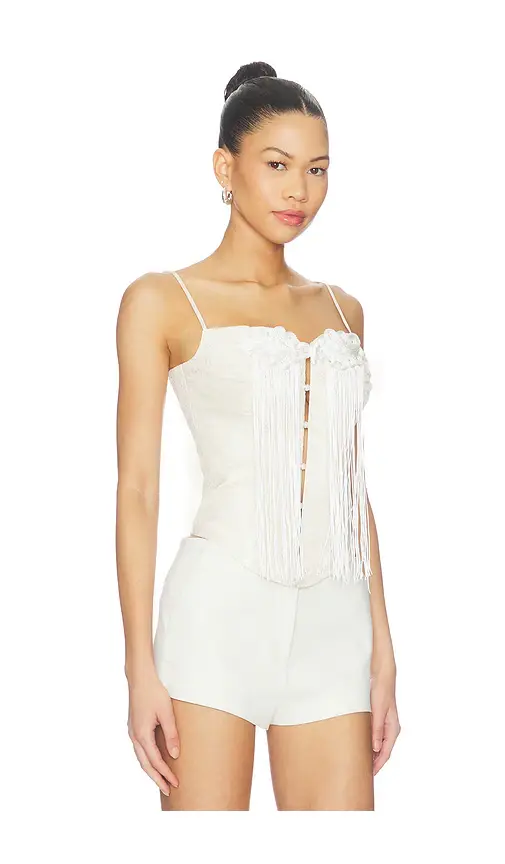 Kim Shui Yun Tassel Knot Corset Top | Thumbnail 2 Kim Shui Yun Tassel Knot Corset Top | Thumbnail 2