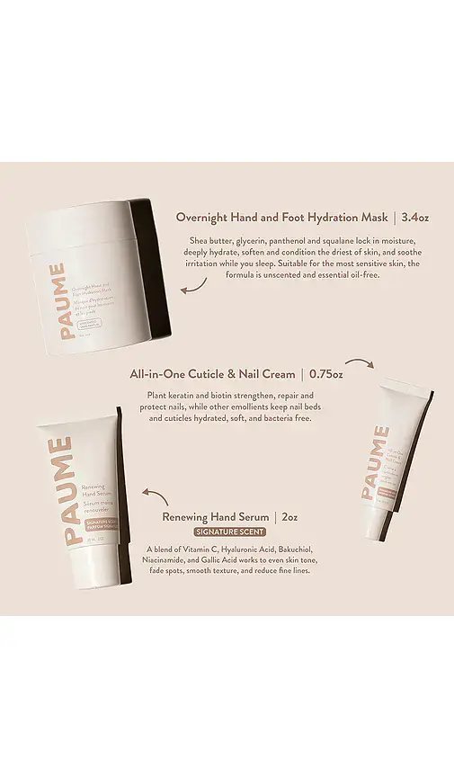 Paume Hand Treatment Trio | Thumbnail 2 Paume Hand Treatment Trio | Thumbnail 2